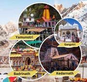 Char Dham Yatra route Gangotri Yamunotri Kedarnath Badrinath